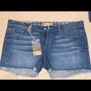 Paige Denim Silver Lake Shorts. Like new